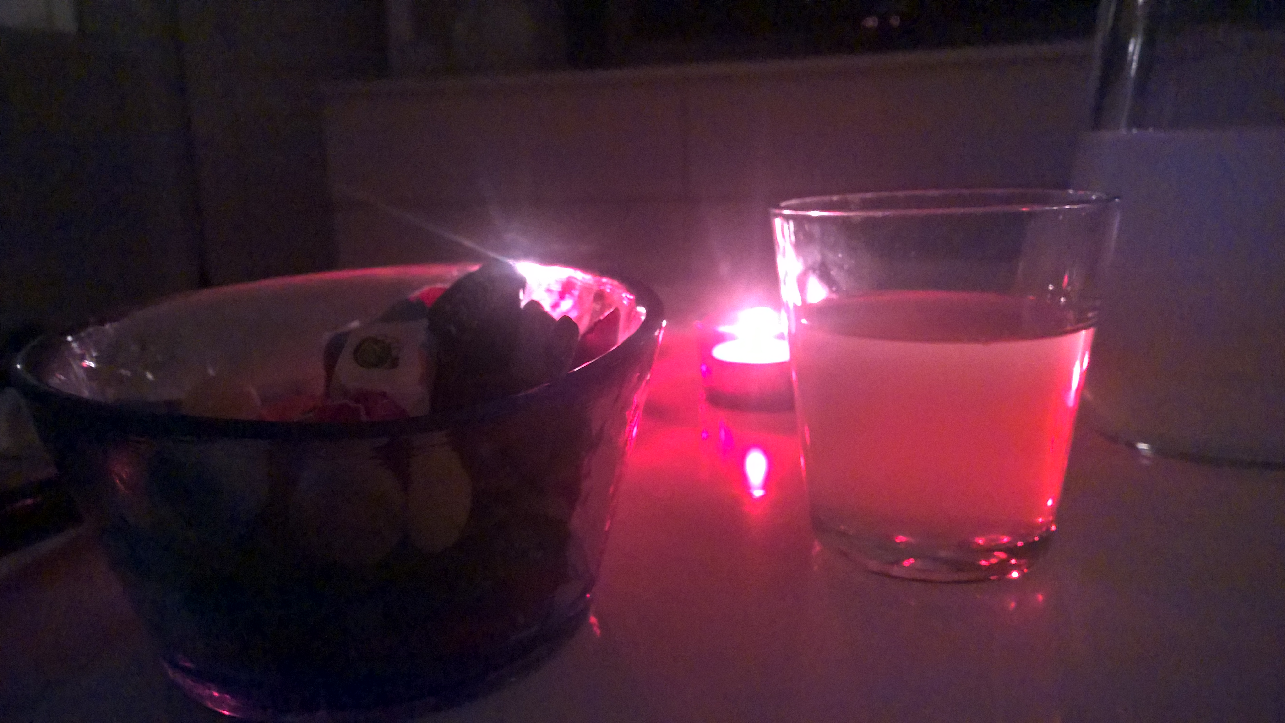 Candles in the dark